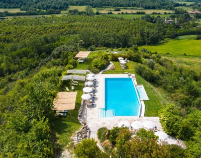 Country villas in a Medieval Borgo